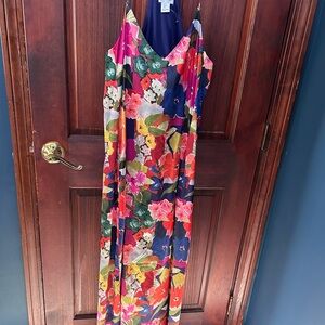 Nicole Miller floral Maxi Dress